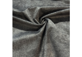 Velurová potahová látka, Infinity, Šedá
