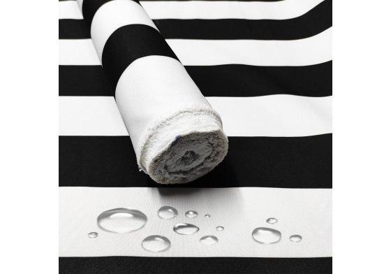 Vodu odpuzující látka barva PROUŽKY ČERNÉ