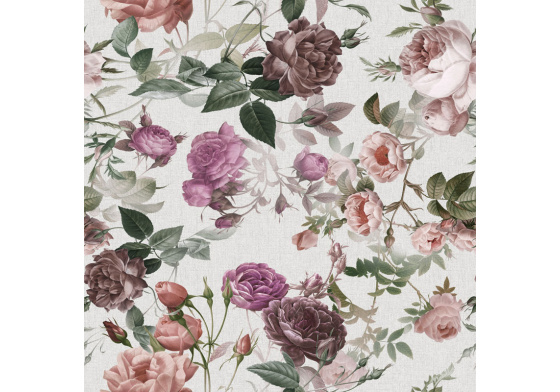 Velurové potahové látky s potiskem vzor 390926-004