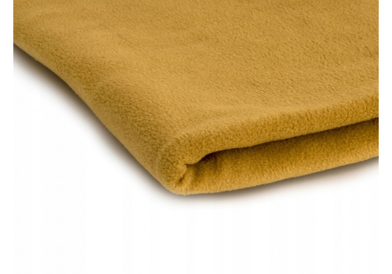 Látka Microfleece Horčicový