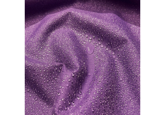 Vodu odpuzující látky, Oxford, šíře 160 cm, Fialová