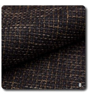 Čalounická látka, Nevada, Černo-Hnedá 1,4 m x 0,7 m