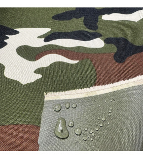 Nepromokavá látka Kodura PVC zátěr 600D, 360 g/m², šíře 150 cm, Moro