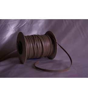 Kožená puspulka barva tm. hnědá 304