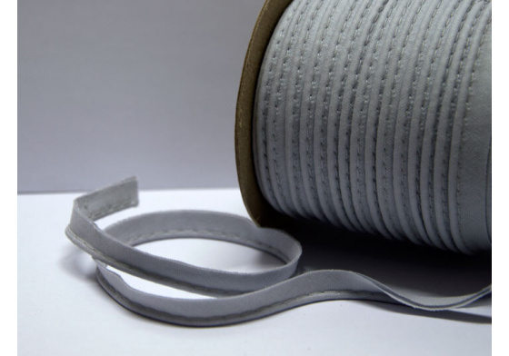 Paspulka výpustek bavlněná barva sv. šedá