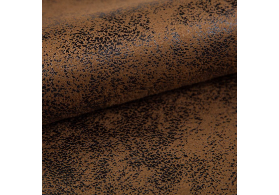 Eko kůže Madagaskar Hnědá, potahová měkká látka, metráž