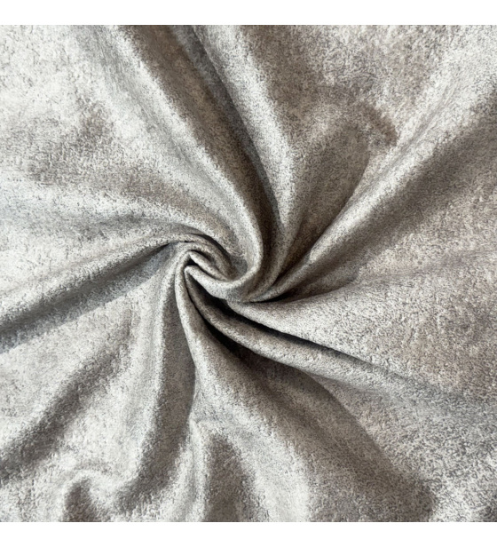 Velvet upholstery fabric, Infinity, Pearl