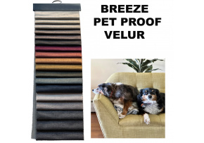 Vzorník čalounických látek Breeze, 15x20 cm