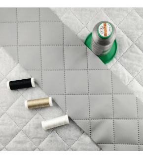 Ekokůže barva sv. šedá prošívaná ultrazvukem 1,45 m x 0,3 m Ekokůže barva sv. šedá prošívaná ultrazvukem 1,45 m x 0,3 m