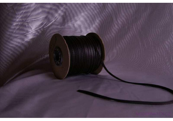 Kožená puspulka barva černá 332