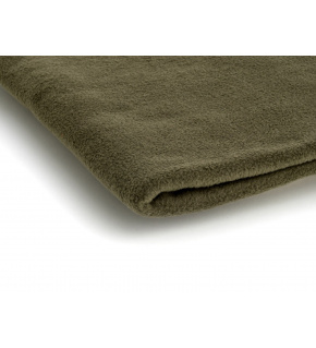 Polar fleece látka 200 g/m², šířka 150 cm, tmavě olivová, metráž