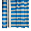 Tkanina zewnętrzna na leżaki i hamaki ogrodowe, kolor szaro-niebieski, 5 cm