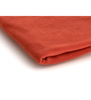 Polar fleece látka 200 g/m², šířka 150 cm, rudý, metráž