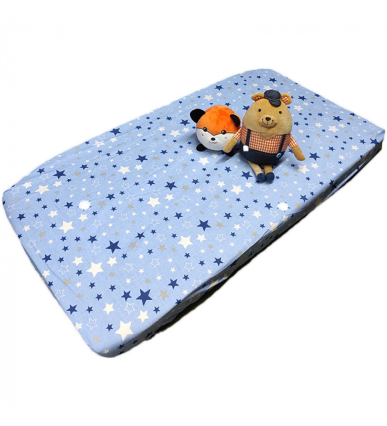 Prostěradlo do postýlky bavlněné na gumu 120x60 cm