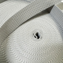 Ruban polypropylène renforcé pour sacs 30 mm couleur gris clair (50 m)