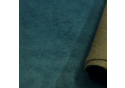 Velurová potahová látka Salvador Petrol pro nábytek, metráž - Pet Proof