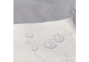 Nepromokavá látka Kodura PVC zátěr 1680D, 546 g/m², šíře 150 cm, šedá