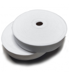 Lemovací proužek PES 20 mm barva bílá