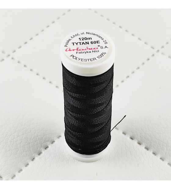 Šicí nitě TYTAN 60E 120 m černé 2799 SMALL