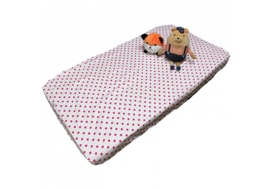 Prostěradlo do postýlky bavlněné na gumu 120x60 cm