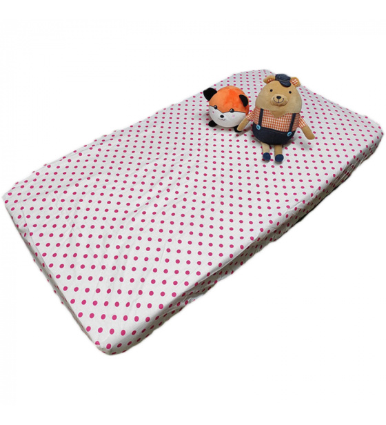 Prostěradlo do postýlky bavlněné na gumu 120x60 cm