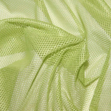 Polyesterová elastická síťovina barva zelená, oko 2x2 mm 