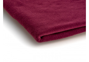 Látka Microfleece Bordo