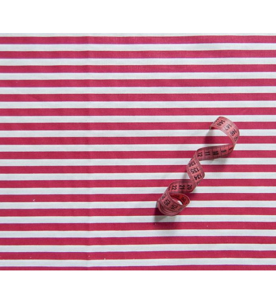 Dekorační dětské bavlněné látky metráž Proužky