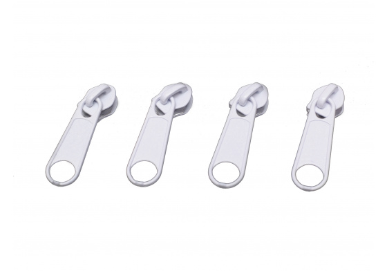 Jezdec barva bílá 5 mm kov 500 ks