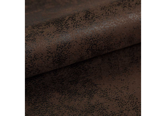 Eko kůže Madagaskar Čokoládová, potahová měkká látka, metráž