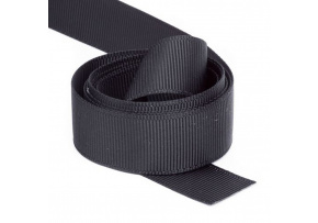 Rypsová stuha, barva černá, 30 mm balení 50 m