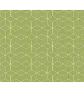 Velurové potahové látky s potiskem, Krychle na Zeleném