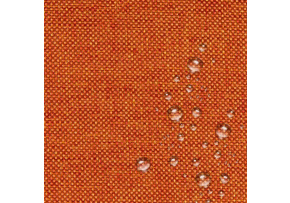 Nepromokavá látka Imitace lnu-09, Zázvorová