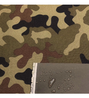 Nepromokavá látka Kodura PVC zátěr 600D, 360 g/m², šíře 150 cm, Moro