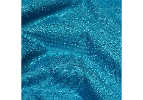 Vodu odpuzující látky, Oxford, šíře 160 cm, Tm. Tyrkys