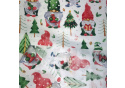 Vianočná bavlnená látka na meter, šírka 160 cm, na vianočné dekorácie